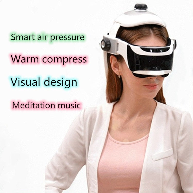 Nuotai Y10-7 Head And Eye Integrated Visual Electric Massager With MP3 Download Function - Massage & Relaxation by buy2fix | Online Shopping UK | buy2fix