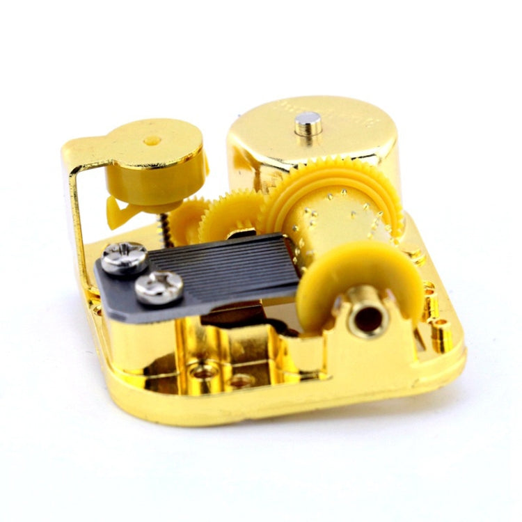 Eight-tone Gold-plated Bar Repair Parts DIY Sky City Paperback Music Box(Love you more Everyday) - Music Box by buy2fix | Online Shopping UK | buy2fix