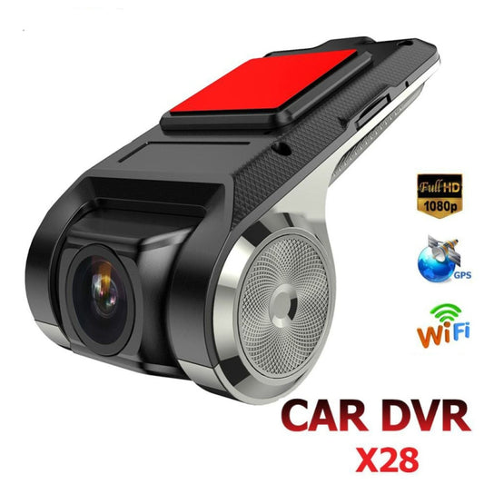 Anytek X28 Mini Car DVR Camera Full HD 1080P Auto Digital Video Recorder DVRs ADAS Camcorder G-sensor Dash Cam Wifi GPS Dashcam - Car DVRs by buy2fix | Online Shopping UK | buy2fix