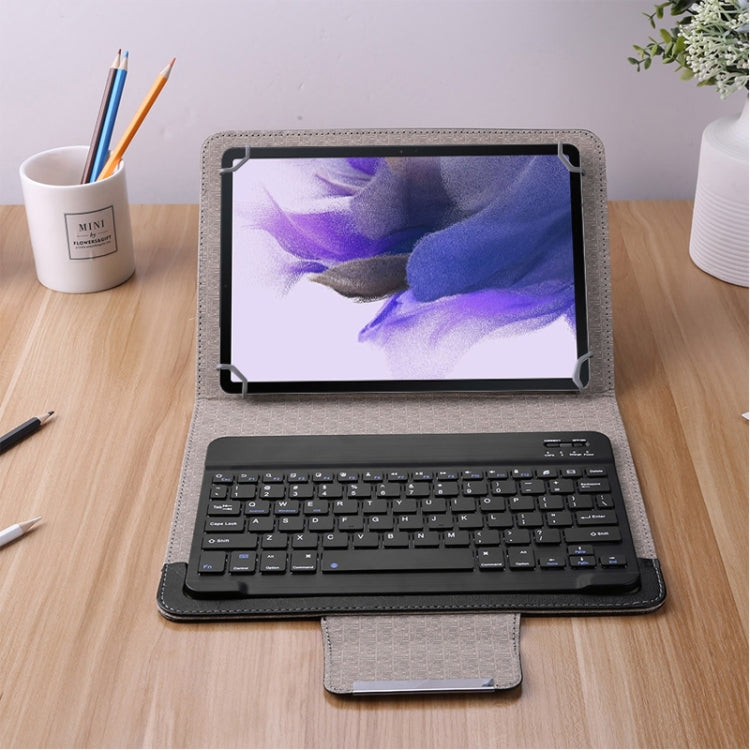 YS-001 7-8 inch Tablet Phones Universal Mini Wireless Bluetooth Keyboard, Style:with Bluetooth Mouse(Black) - Universal Keyboard by buy2fix | Online Shopping UK | buy2fix