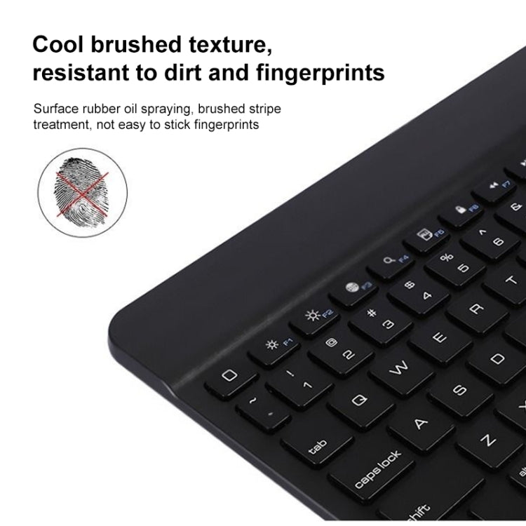 YS-001 7-8 inch Tablet Phones Universal Mini Wireless Bluetooth Keyboard, Style:with Bluetooth Mouse(Black) - Universal Keyboard by buy2fix | Online Shopping UK | buy2fix
