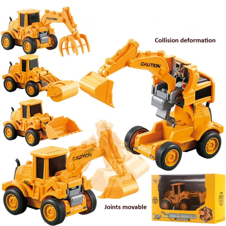Children Educational Inertial Collision Deformation Engineering Vehicle Toy Model(Compactor) - Model Toys by buy2fix | Online Shopping UK | buy2fix