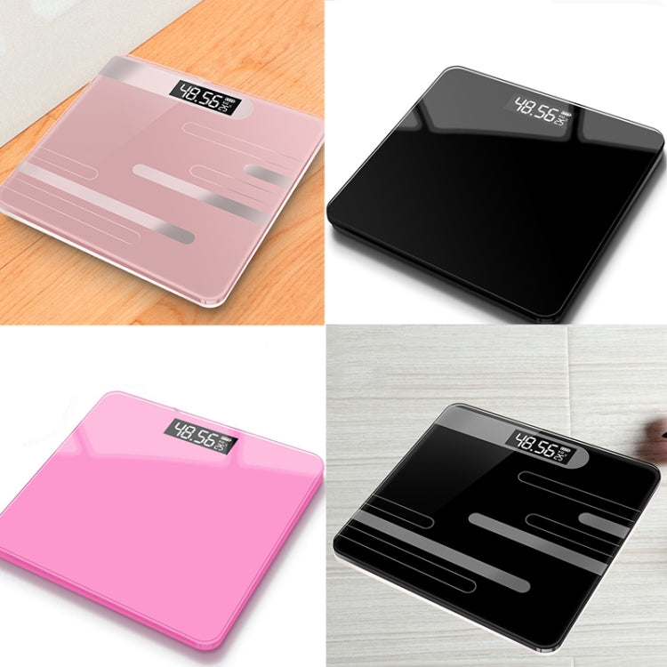 Mini Electronic Scale Home Weighing Scale Charging Stlye(Piano Black) - Body Scales by buy2fix | Online Shopping UK | buy2fix