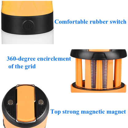 Outdoor LED Waterproof Electric Mosquito Killer Lamp Camping Lamp Flashlight(Orange) - Camping Lighting by buy2fix | Online Shopping UK | buy2fix