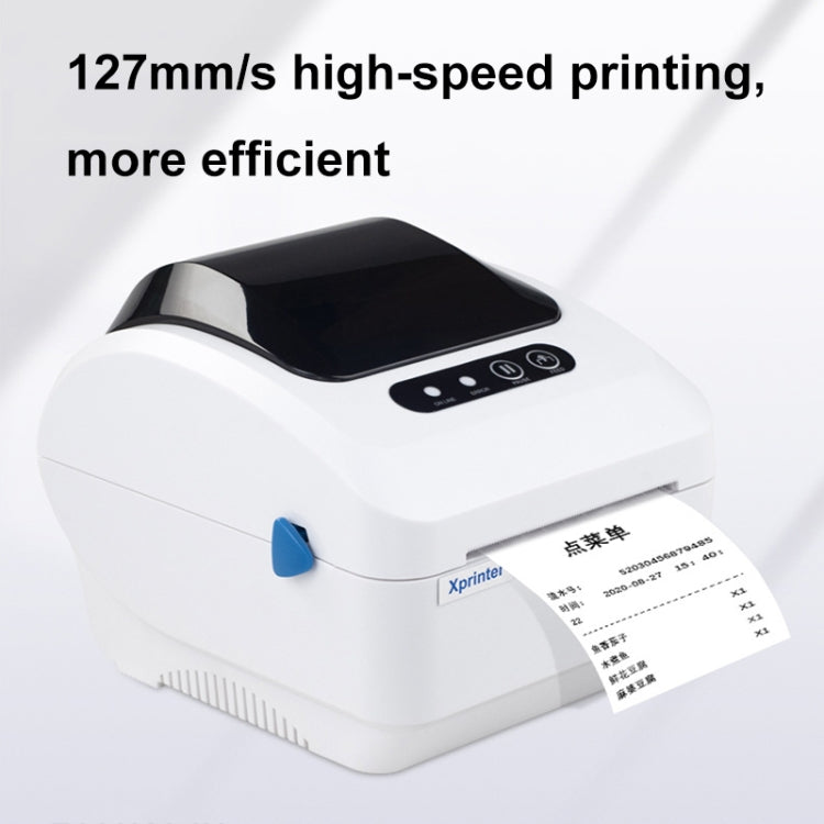 Xprinter XP-320B 80mm Thermal Barcode Supermarket Cashier Label Printer, Spec: USB(US Plug) - Printer by Xprinter | Online Shopping UK | buy2fix