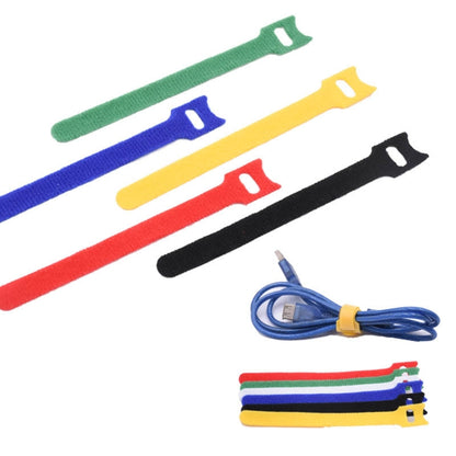 60 PCS T-Shaped Cable Organizer Belt Nylon Winder Buckle, Length: 15cm(Color Random Delivery) - Cable Organizer by buy2fix | Online Shopping UK | buy2fix