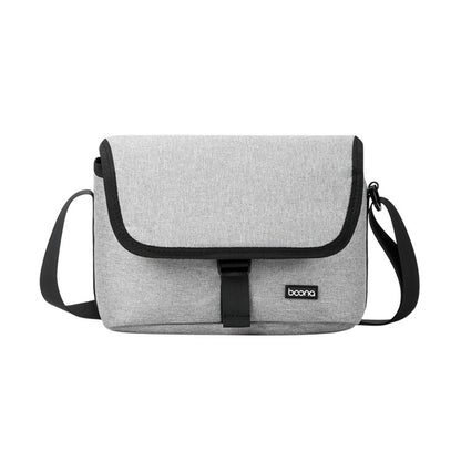 Baona BN-H013 Camera Shoulder Bag SLR Lens Storage Handbag(Light-Thin Gray) - Strap Satchel by Baona | Online Shopping UK | buy2fix