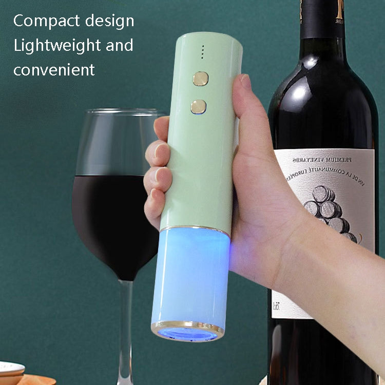 Electric Opener Stainless Steel Mini Red Wine Bottle Opener, Colour: BY266 Transparent Shell - Openers by buy2fix | Online Shopping UK | buy2fix