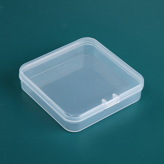 20 PCS Square Plastic Box With Cover Transparent Storage Box PP Parts Tool Box Electronic Component Accessories Box - Storage Boxes by buy2fix | Online Shopping UK | buy2fix