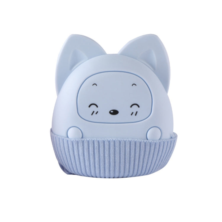 Winter Silicone Hand Warmer Cartoon Cute Water Injection Warm Water Bag, Colour: Light Blue Beaver - Hot Water Bags by buy2fix | Online Shopping UK | buy2fix