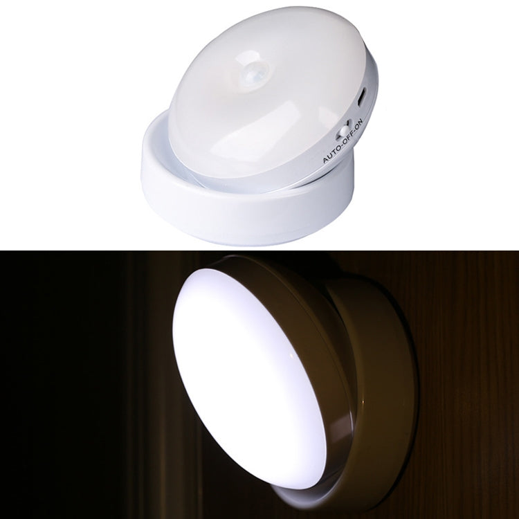 DMK-6PL Kitchen Cabinet Body Infrared Sensing Lamp, Style: Rotate Charging(White Light) - Sensor LED Lights by buy2fix | Online Shopping UK | buy2fix