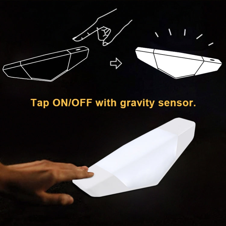 Bedroom Dimmable Gravity Sensor Eye Protection Lamp, Power source: Cold White(White) - Sensor LED Lights by buy2fix | Online Shopping UK | buy2fix