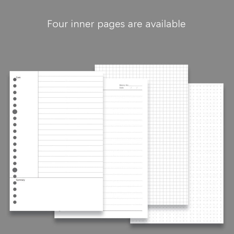 Transparent Matte PP Soft Shell Cover Hand Accountive Page, Style: B5 Horizontal Core - Notebooks by buy2fix | Online Shopping UK | buy2fix