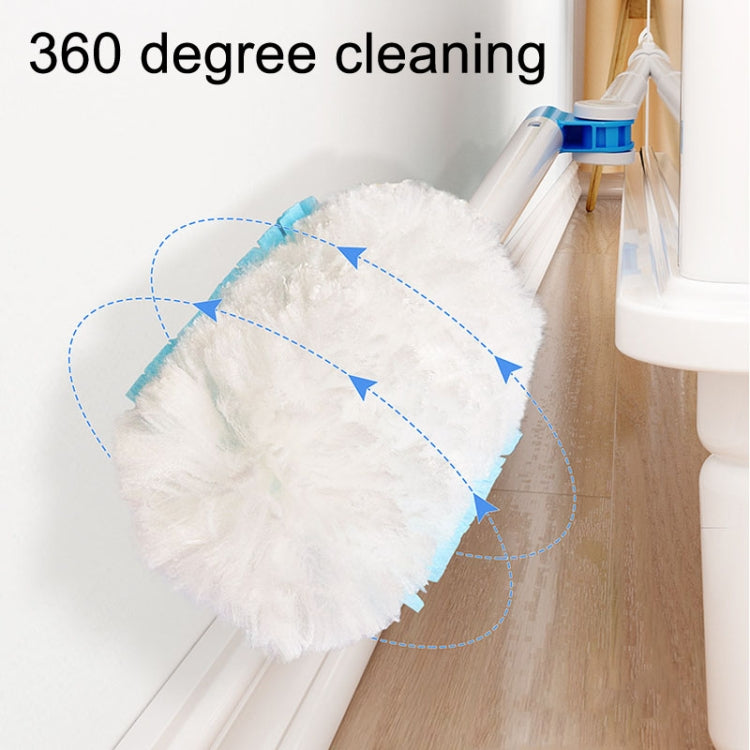 Disposable Household Vacuum Retractable Feather Duster, Style: With Base+4 Clothes - Sponges, Cloths & Brushes by buy2fix | Online Shopping UK | buy2fix