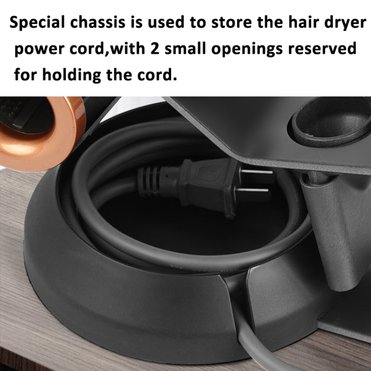 For Dyson Supersonic Hair Dryer Stand Holder With Cable Storage Function(Rose Red) - Hair Dryers & Accessories by buy2fix | Online Shopping UK | buy2fix