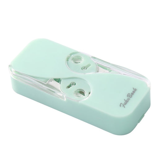 FukuBook Portable Mini Automatic Opening and Closing Floss Storage Box with Floss(Green) - Oral Irrigators by FukuBook | Online Shopping UK | buy2fix