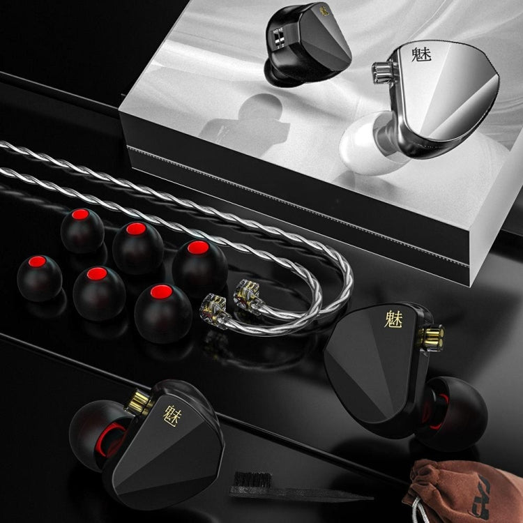 CVJ In Ear Wired Adjustment Switch Earphone, Color: With Mic Black - In Ear Wired Earphone by CVJ | Online Shopping UK | buy2fix