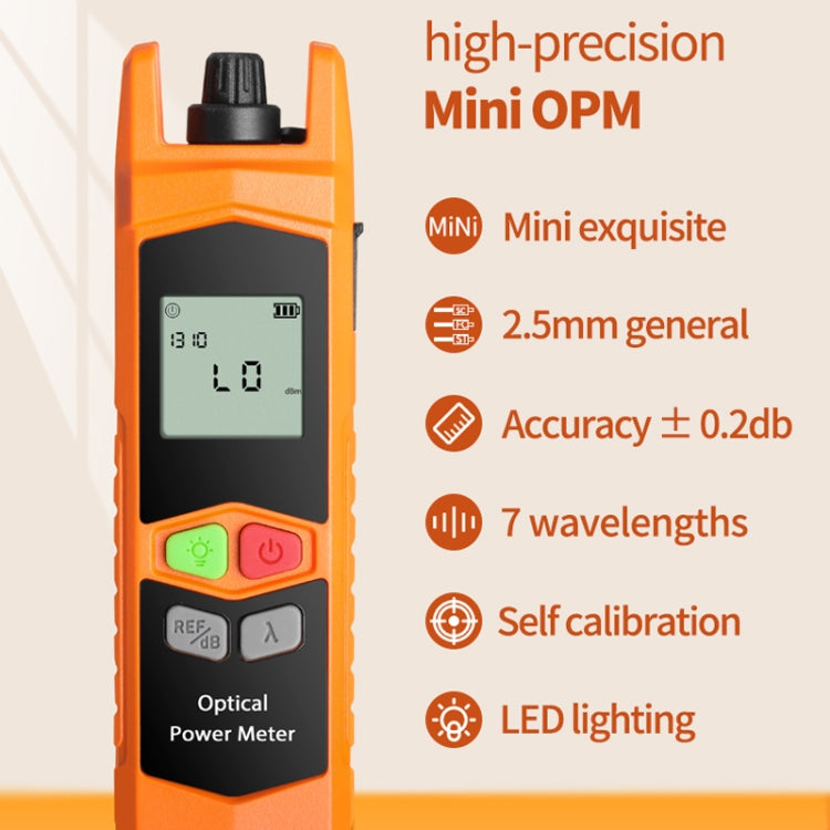 2-in-1 10-30mW Fiber Optic Red Light Pen + Optical Power Meter (-70+6dBm) Set - Fiber Optic Test Pen by buy2fix | Online Shopping UK | buy2fix