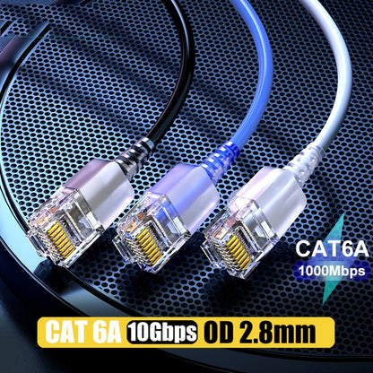 SAMZHE Cat6A Ethernet Cable UTP Network Patch Cable 1.5m(White) - Lan Cable and Tools by SAMZHE | Online Shopping UK | buy2fix