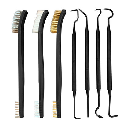 Double-end Steel Wire Pipe Brush Scratch Brush for Detailing Cleaning Welding Slag and Rust - Sponges, Cloths & Brushes by buy2fix | Online Shopping UK | buy2fix