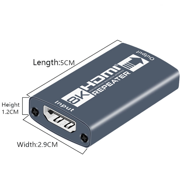 FJGEAR FJ-8K05 8K 60HZ HD Signal Amplifier - Amplifier by FJGEAR | Online Shopping UK | buy2fix