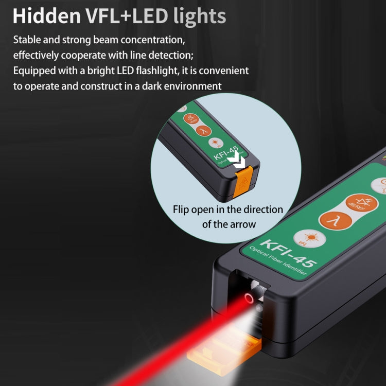 Komshine Optical Fiber Signal Direction Identification Instrument, Model: KFI-45-G - Fiber Optic Test Pen by Komshine | Online Shopping UK | buy2fix