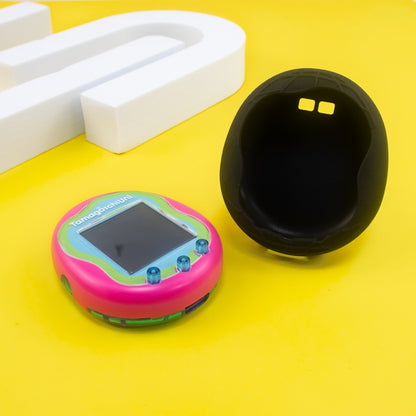 For Tamagotchi Uni (2023) Pet Game Machine Silicone Protection Case(Black) - Accessories by buy2fix | Online Shopping UK | buy2fix