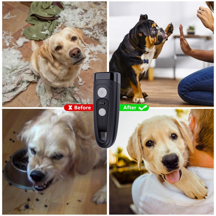 Ultrasonic Dog Repeller Stop Barker Pet Trainer(Orange) - Training Aids by buy2fix | Online Shopping UK | buy2fix