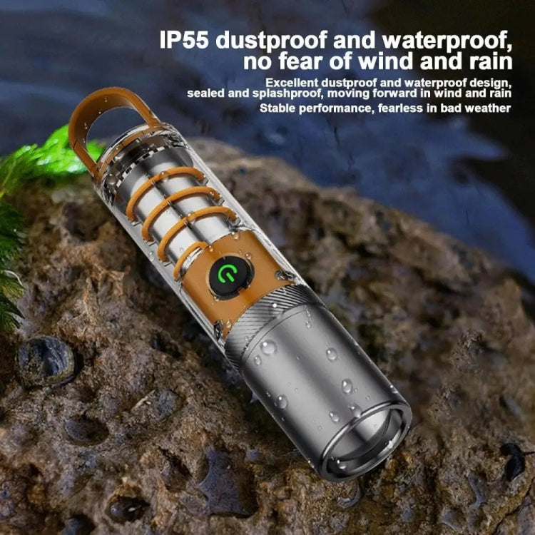 X10-P50 Outdoor LED Flashlight Multi-Functional Camping Lighting Flashlight Portable Rechargeable Work Lamp - LED Flashlight by buy2fix | Online Shopping UK | buy2fix