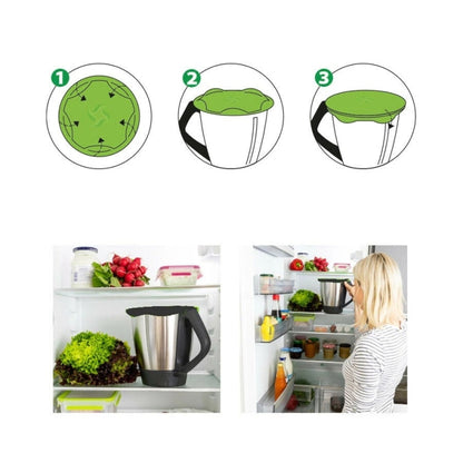 For Thermomix TM31 TM5 TM6 Silicone Lid Pot Sealing Food Storage Covers - Kitchen Machine Accessories & Parts by buy2fix | Online Shopping UK | buy2fix