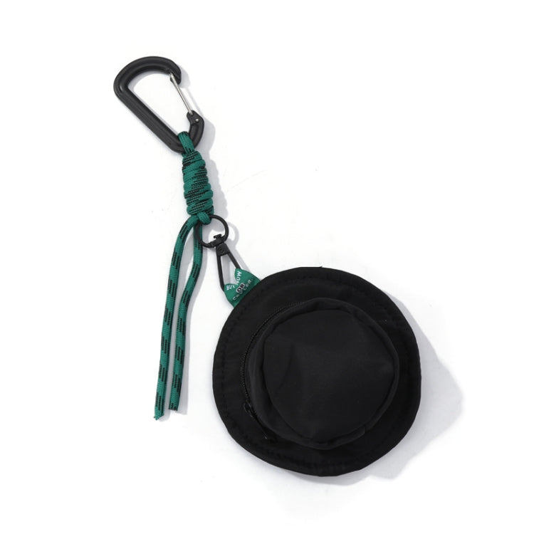 Portable Fisherman Hat Bag Coin Key Pouch Mini Bag Hanger, Color: Black - Wallets by buy2fix | Online Shopping UK | buy2fix