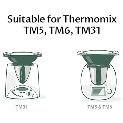 For Thermomix TM5  TM6 TM31 Blender Replacement  Steaming Pan Cover - Kitchen Machine Accessories & Parts by buy2fix | Online Shopping UK | buy2fix
