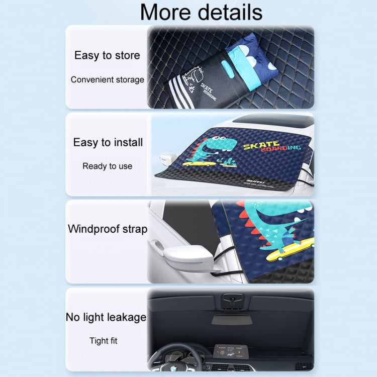 SUITU ST-3950 Automobile Thickening Sun Shield Car Snow Block Coat, Style: Husky - Window Foils & Solar Protection by SUITU | Online Shopping UK | buy2fix