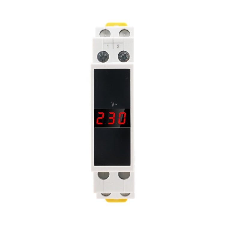 SINOTIMER SDM011 Modular Din Rail Type AC Single-Phase Digital Voltmeter Electronic Instrumentation - Current & Voltage Tester by SINOTIMER | Online Shopping UK | buy2fix