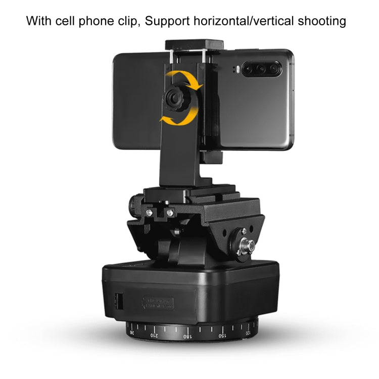 ZIFON YT-1000 Electric Gimbal 360 Degree Panoramic Remote Control Mobile Phone Shooting Dual Axis DSLR Camera Live Stabilizer(Standard) - Tripod Heads by ZIFON | Online Shopping UK | buy2fix