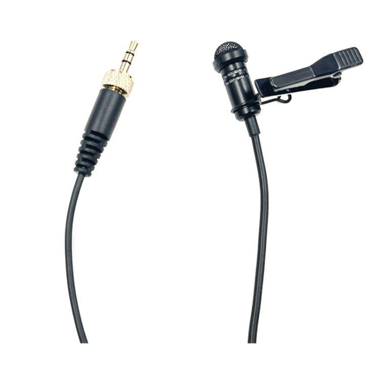3.5mm Straight Internal Thread Plug Wireless Transmitting Lavalier Microphone, Length: 5m(Sponge Cover) - Microphone by buy2fix | Online Shopping UK | buy2fix