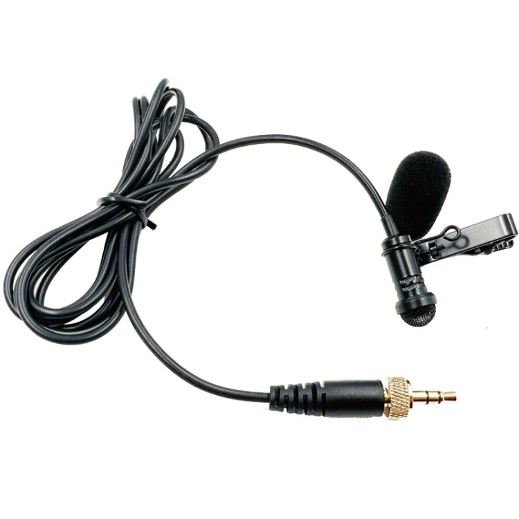 3.5mm Straight Internal Thread Plug Wireless Transmitting Lavalier Microphone, Length: 5m(Rabbit Fur Windproof Cover) - Microphone by buy2fix | Online Shopping UK | buy2fix