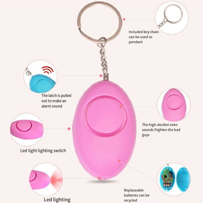 LED Flashing Alarm Anti Loss And Wolfproof Device Women Defense Emergency Caller(Pink) - Anti-lost Alarm by buy2fix | Online Shopping UK | buy2fix