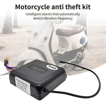Two-Way Dual Remote Control Vibration Motorcycle Anti-Theft Device(YL-B011) - Theft Protection by buy2fix | Online Shopping UK | buy2fix