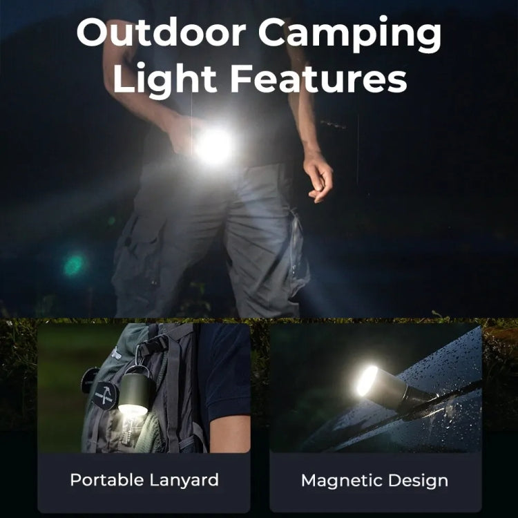 CP-17 Outdoor Multifunctional Camping Light Electric Mini Wireless Air Pump(Black) - Camping Lighting by buy2fix | Online Shopping UK | buy2fix