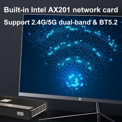 M6 N100 16G+0 UK Plug 11th Gen Intel Jasper Lake N5105 4K/60FPS HD Pocket Mini PC - Windows Mini PCs by buy2fix | Online Shopping UK | buy2fix