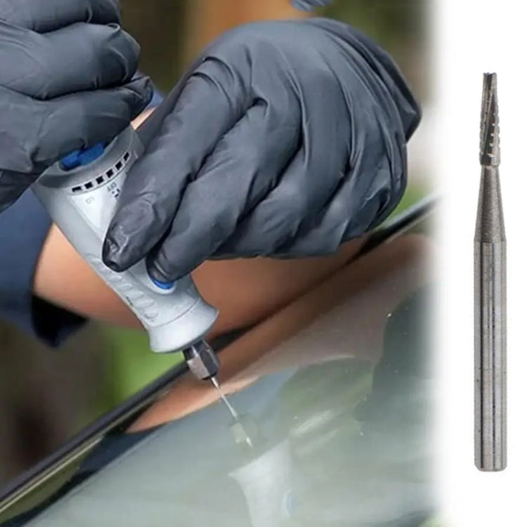 1mm Vehicle Glass Drill Bit High Hardness Drill Bit Tail Rod - Drill & Drill Bits by buy2fix | Online Shopping UK | buy2fix