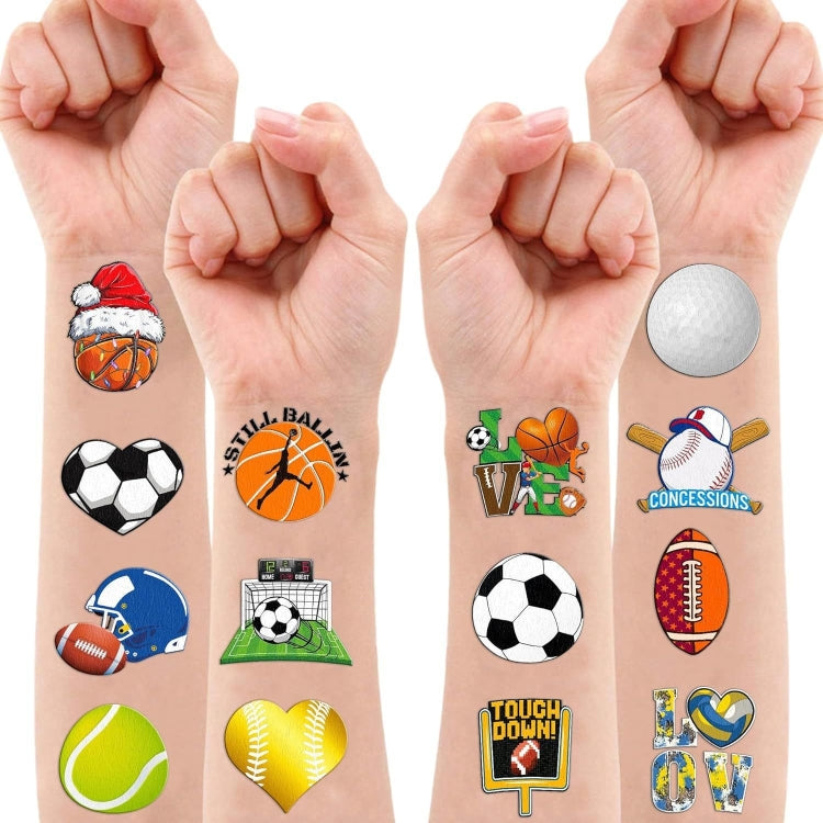 20Sheets /Pack  (2400 Stickers Total) Sports Ball Stickers for Scrapbooking, Crafting(Mixed Five Sheets Each) - Sticker by buy2fix | Online Shopping UK | buy2fix