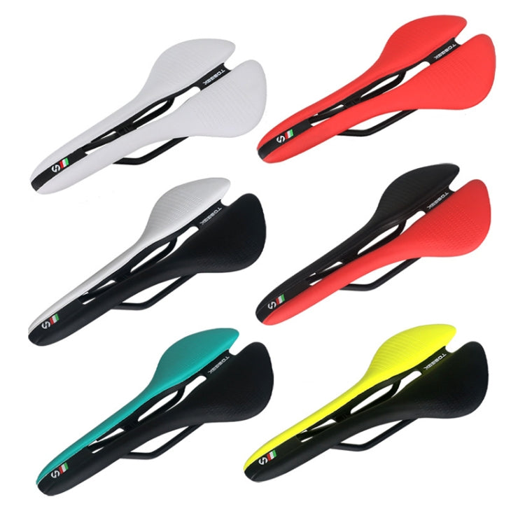 TOSEEK Mountain Bike Saddle Road Bicycle Seat Accessories, Color: Red - Bicycle Saddle by TOSEEK | Online Shopping UK | buy2fix