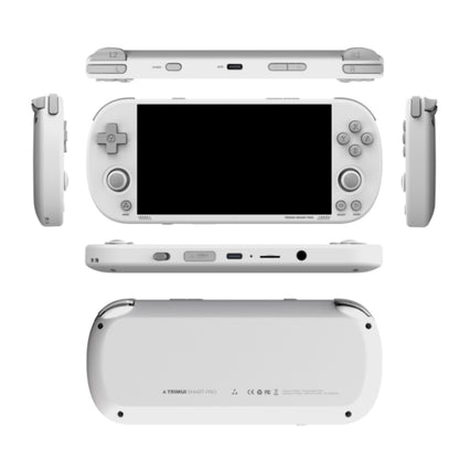 Trimui Smart Pro 4.96 Inch IPS Screen Handheld Game Console Open Source Linux System 256G(White) - Pocket Console by Trimui | Online Shopping UK | buy2fix
