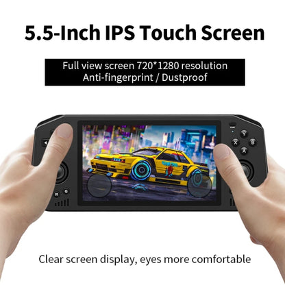 POWKIDDY X28  Android 11 Handheld Retro Game Console 5.5 Inch Touch IPS Screen Game Machine 4+64G - Pocket Console by POWKIDDY | Online Shopping UK | buy2fix