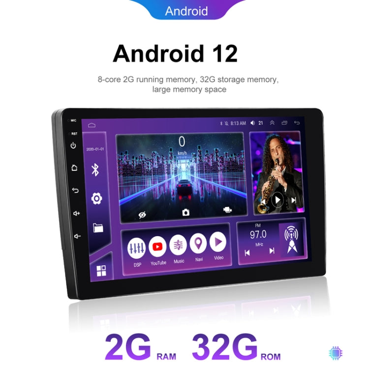 Universal 9 Inch 8 Core CarPlay Android Navigation Car Center Control All-In-One Monitor, Memory: 2+32G(Standard+AHD Camera) - Car MP3 & MP4 & MP5 by buy2fix | Online Shopping UK | buy2fix