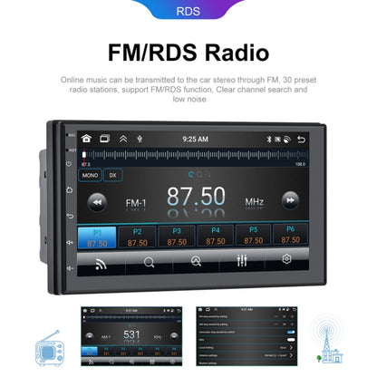 7inch Android 13.0 Dual Butt Universal Wireless Carplay Car Navigation Center Control All-In-One Monitor(Standard) - Car MP3 & MP4 & MP5 by buy2fix | Online Shopping UK | buy2fix