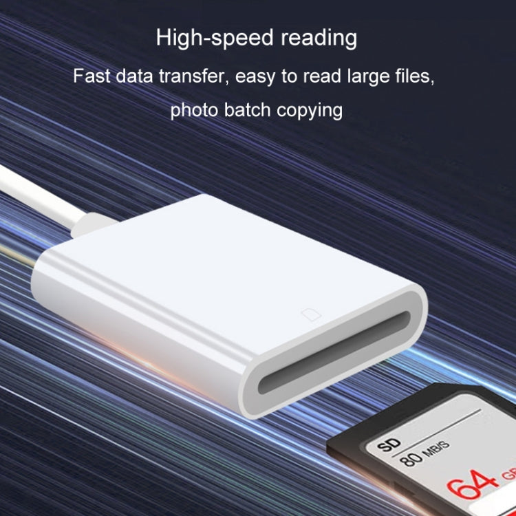 JINGHUA Mobile Phone Card Reader Converter Memory Card Reader, Model: Lighning With Cable TF+SD -  by JINGHUA | Online Shopping UK | buy2fix