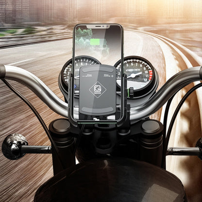 Kewig M8S Bicycle Aluminum Navigation Mount Outdoor Cycling Cell Phone Holder(Black) - Holder by Kewig | Online Shopping UK | buy2fix